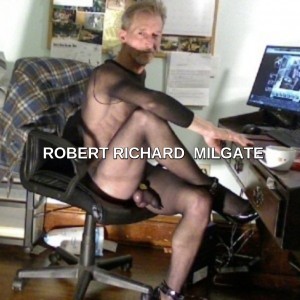 ROBERT RICHARD MILGATE SHEER BLACK